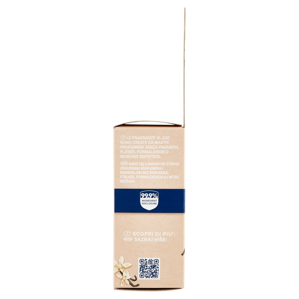 Glade® Liquido Elettrico Ricarica, Profumatore per ambienti, Fragranza Vanilla 20ml